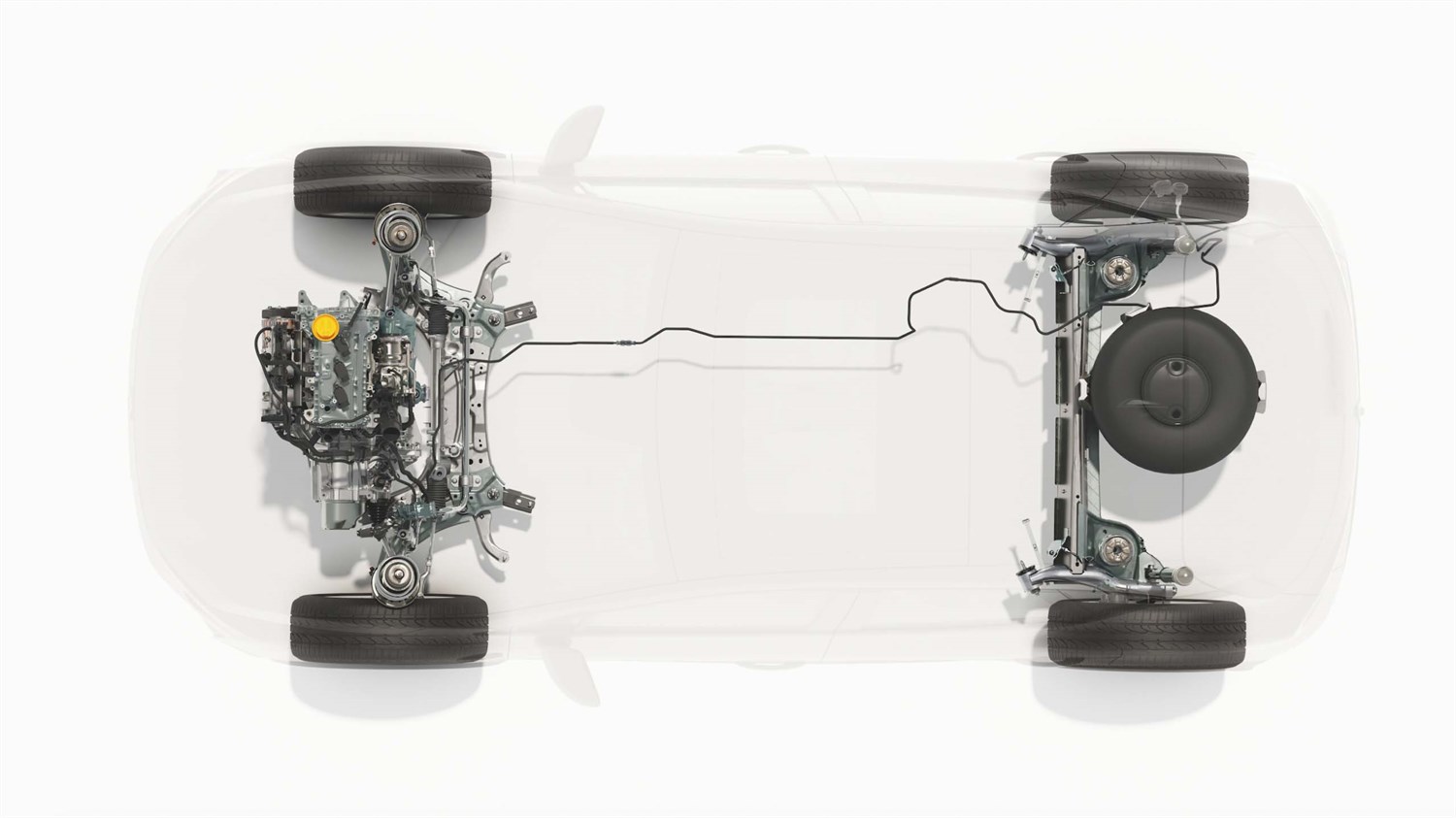 Eco-G powertrain - LPG engine components