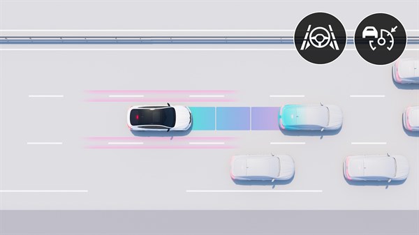 adaptive cruise control - adas - Renault Arkana E-Tech full hybrid
