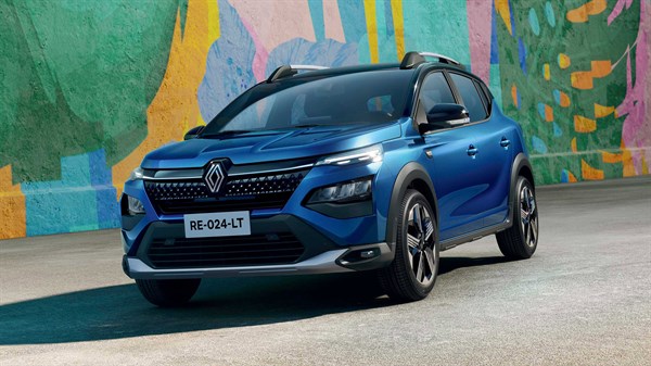 Renault Kardian - new iron blue body colour