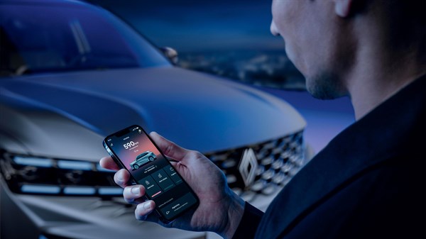 Renault Koleos full hybrid E-Tech - llave digital