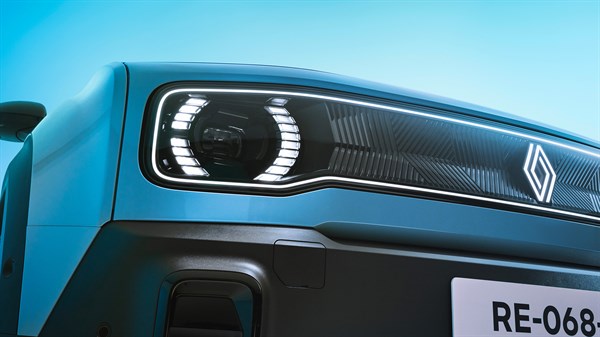 lighting signature - Renault 4 E-Tech electric