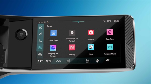 50 apps - Renault 4 E-Tech electric