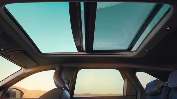 Renault Boreal - opening panoramic sunroof