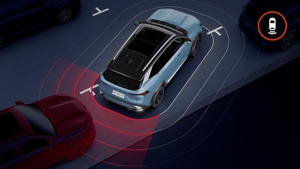 rear park assist - Renault Boreal
