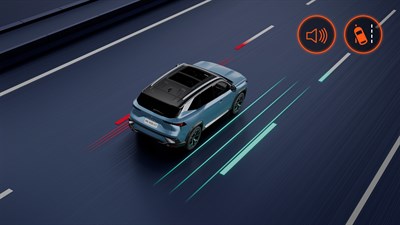 lane departure warning - Renault Boreal
