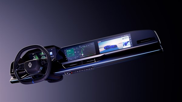Renault Filante - digital screens