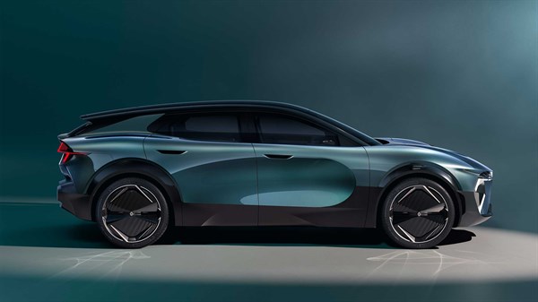 diseño deportivo y líneas curvas. - Renault