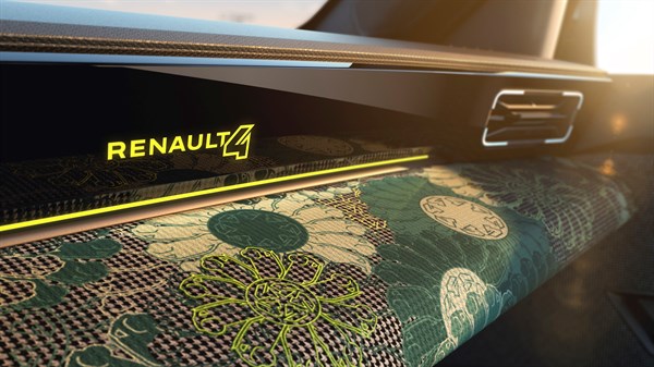 nature revisitée - R4 flower power concept - Renault