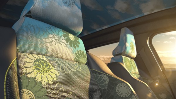 headliner - R4 flower power concept - Renault