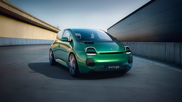 Diseño elegante y moderno - Twingo Prototype