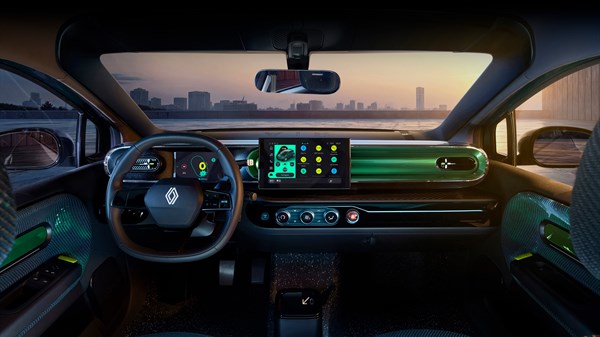 aero-design dashboard - Twingo Prototype